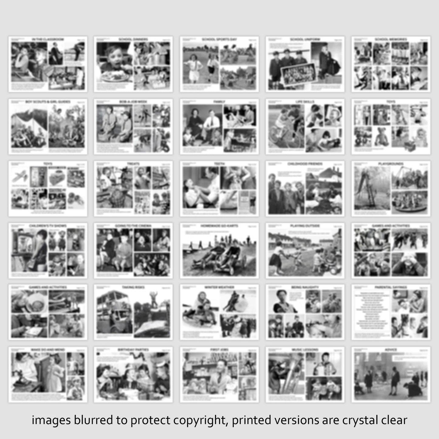 Childhood Reminiscence Photo Book