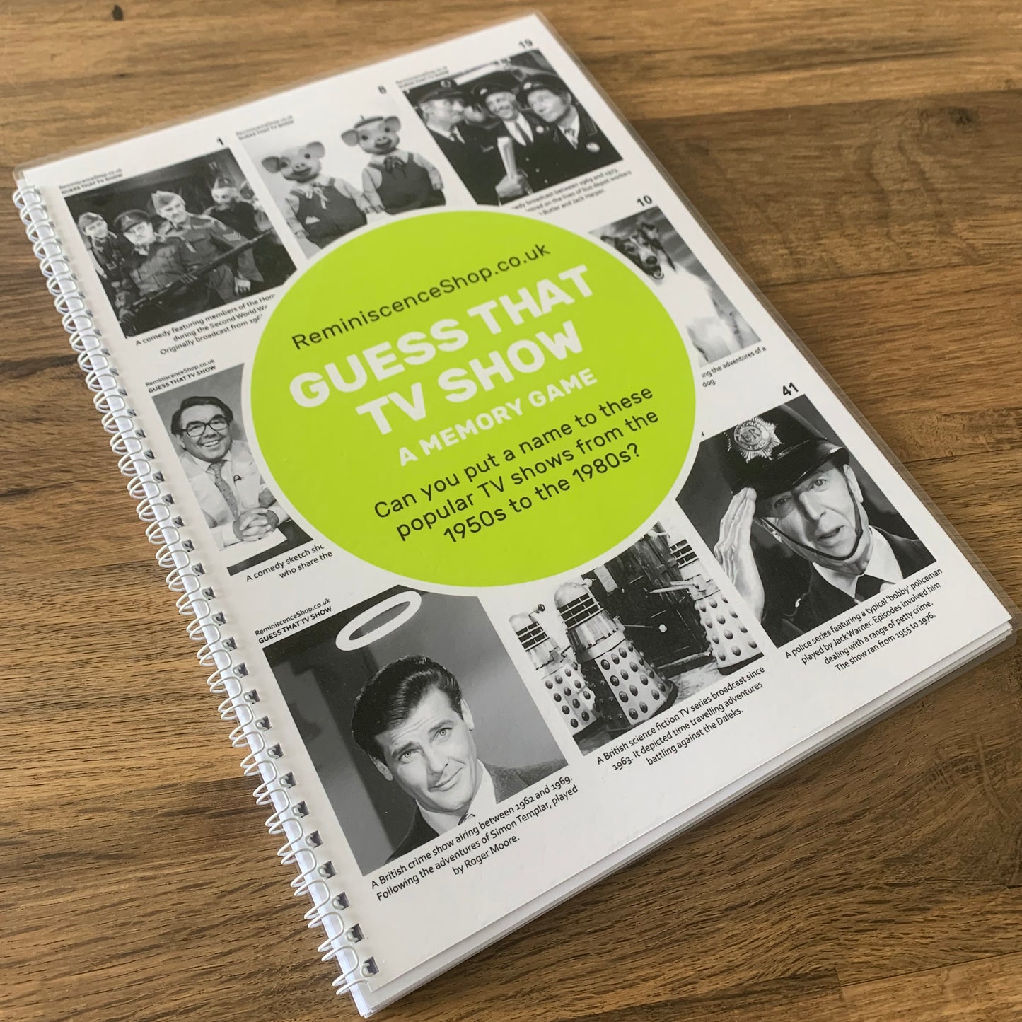 Guess That TV Show Memory Game Activity Cards Book