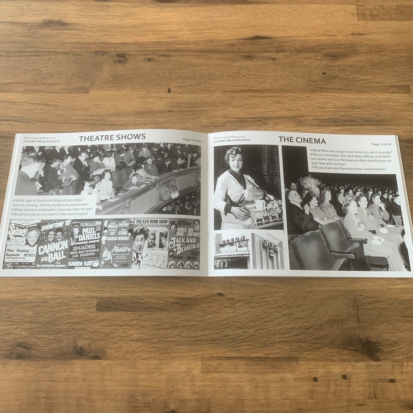 Leisure Time and Holidays Reminiscence Photo Book