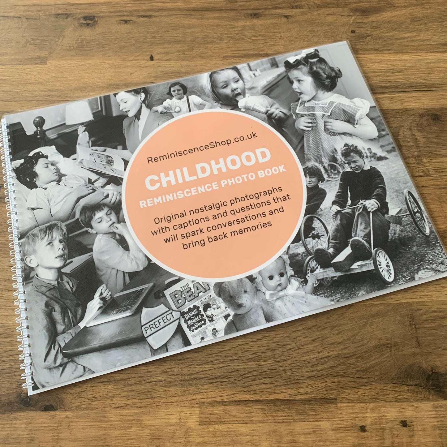 Childhood Reminiscence Cards Photo Book