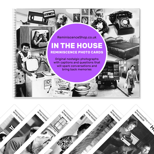 In The House Reminiscence Cards Photo Book